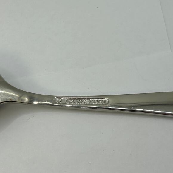 3 Oval Place Soups Spoon Swedish Lodge Lenox 7 1/4" Stainless 18/10 - Picture 3 of 8
